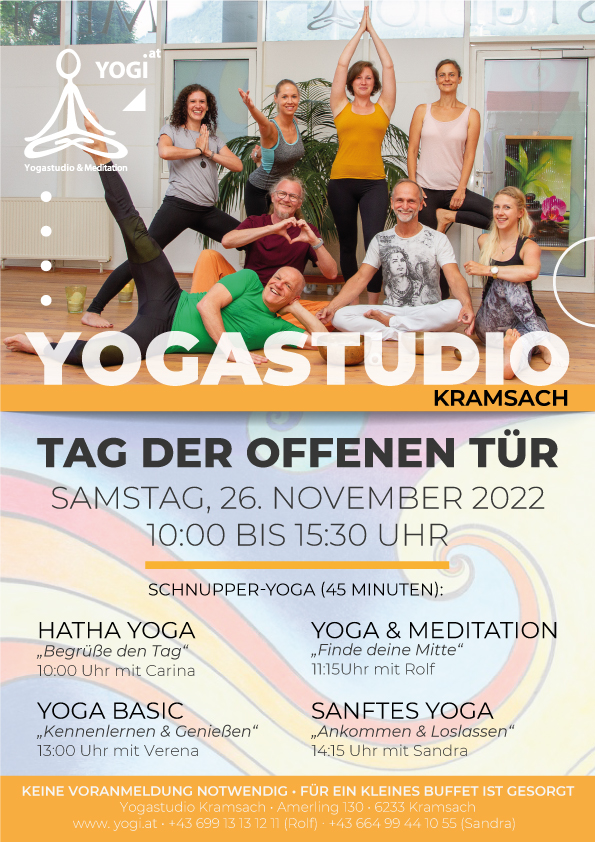 Tag der offenen Tür - Yogastudio Kramsach